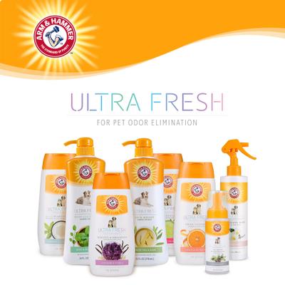 Show full view: Arm & Hammer Products Ultra Fresh Itch Relief with Oatmeal & Aloe Value Size with Pump Dog Shampoo, 24-fl oz bottle slide 7 of 8