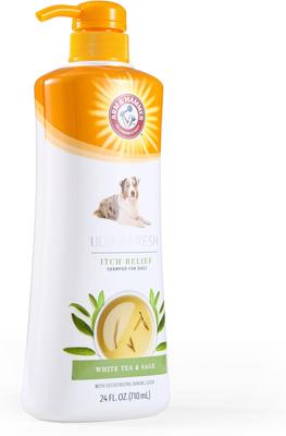 Show full view: Arm & Hammer Products Ultra Fresh Itch Relief with Oatmeal & Aloe Value Size with Pump Dog Shampoo, 24-fl oz bottle slide 2 of 8