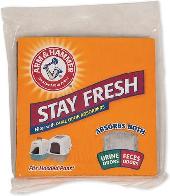 Show full view: Arm & Hammer Universal Litter Filter for Hooded Cat Litter Pan slide 1 of 3