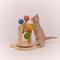 Show in main carousel: Armarkat 15.7-in Cat Scratching Post with Ferris Wheel Toy, Natural Beige slide 6 of 10