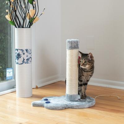 Show full view: Armarkat 19-in Sisal Cat Scratching Post with Toy, Grey slide 6 of 13