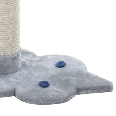 Show full view: Armarkat 19-in Sisal Cat Scratching Post with Toy, Grey slide 9 of 13