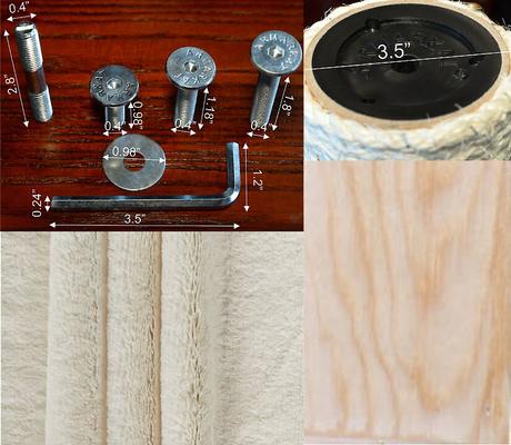 Show full view: Armarkat 29-in Premium Scots Condo Cat Tree slide 7 of 8