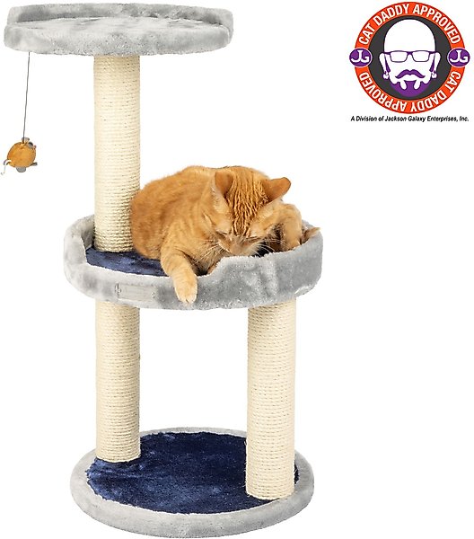 ARMARKAT 30-in Multi-Leveled Cat Tree, Gray - Chewy.com