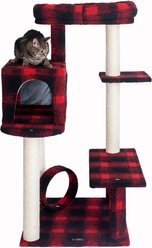 Armarkat 50-in Classic Cat Tree with Bench & Perch slide 2 of 9
