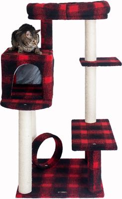 Show full view: Armarkat 50-in Classic Cat Tree with Bench & Perch slide 2 of 10