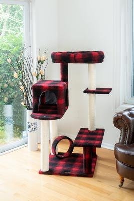 Show full view: Armarkat 50-in Classic Cat Tree with Bench & Perch slide 5 of 10