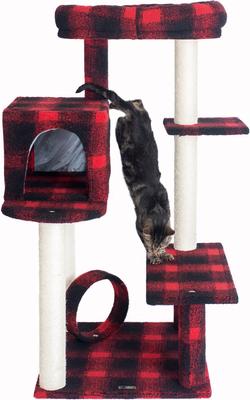 Show full view: Armarkat 50-in Classic Cat Tree with Bench & Perch slide 8 of 10