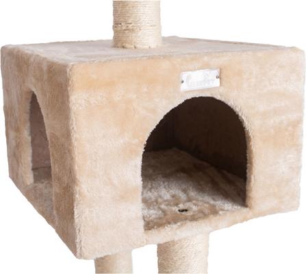 Show full view: Armarkat 57-in GleePet Playhouse & Cat Tree, Beige slide 8 of 10