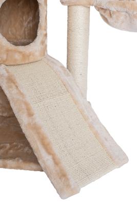 Show full view: Armarkat 58-in Cat Tower & Ramp Cat Tree, Beige slide 9 of 11