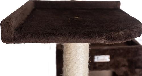 Show full view: Armarkat 66-in GleePet Condo & Perch Cat Tree, Coffee Brown, 66-in slide 8 of 10