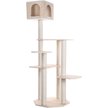 Armarkat 69-in Wooden Cat Tree & Condo