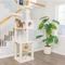 Show in main carousel: Armarkat 73-in Faux Fleece Cat Tree & Condo, Ivory slide 2 of 12