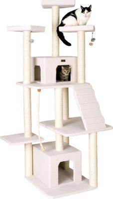 Show full view: Armarkat 82-in Classic Cat Tree, Ivory slide 1 of 10
