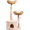 Show in main carousel: Armarkat AMNI 47-in Plush Real Branch Cat Tree & Condo with Scratching Post, Beige slide 1 of 11