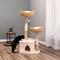 Show in main carousel: Armarkat AMNI 47-in Plush Real Branch Cat Tree & Condo with Scratching Post, Beige slide 7 of 11