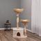 Show in main carousel: Armarkat AMNI 47-in Plush Real Branch Cat Tree & Condo with Scratching Post, Beige slide 6 of 11