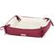 Show in main carousel: Armarkat Bolster Cat & Dog Bed, Burgundy/Ivory slide 3 of 11