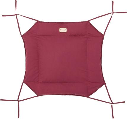 Show full view: Armarkat Bolster Cat & Dog Bed, Burgundy/Ivory slide 6 of 11