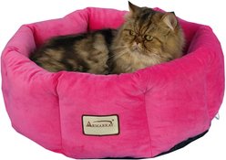 Armarkat Bolster Cat & Dog Bed, Pink