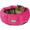 Show in main carousel: Armarkat Bolster Cat & Dog Bed, Pink slide 1 of 11