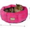 Show in main carousel: Armarkat Bolster Cat & Dog Bed, Pink slide 3 of 11