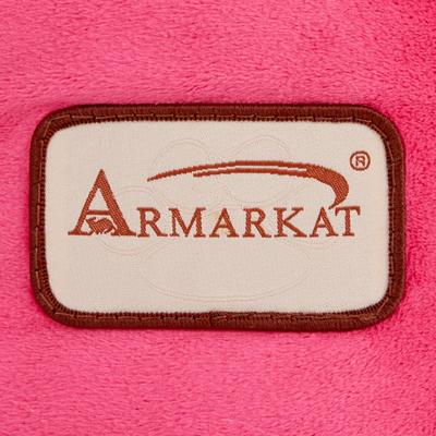 Show full view: Armarkat Bolster Cat & Dog Bed, Pink slide 9 of 11