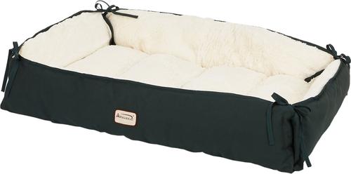 Show full view: Armarkat Bolster Dog Bed, Laurel Green/Ivory, Large slide 3 of 11