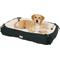 Show in main carousel: Armarkat Bolster Dog Bed, Laurel Green/Ivory, Large slide 4 of 11