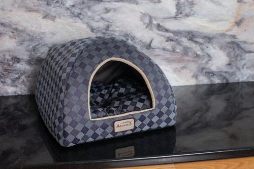 Show full view: Armarkat Combo Checkered Pattern Cat Bed slide 6 of 10