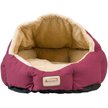 Show in main carousel: Armarkat Covered Cat & Dog Bed, Burgundy/Ivory slide 3 of 11