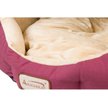 Show in main carousel: Armarkat Covered Cat & Dog Bed, Burgundy/Ivory slide 7 of 11