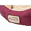 Show in main carousel: Armarkat Covered Cat & Dog Bed, Burgundy/Ivory slide 8 of 11