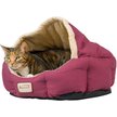 Show in main carousel: Armarkat Covered Cat & Dog Bed, Burgundy/Ivory slide 5 of 11