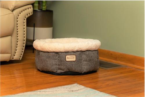 Show full view: Armarkat Cozy Cat Bed, Beige & Gray slide 5 of 12