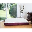 Show in main carousel: Armarkat Dog Pillow Bed with Removable Cover, Burgundy/Ivory, X-Large slide 1 of 12