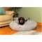Show in main carousel: Armarkat Fluffy Round Cat Bed, Silver Gray, X-Large slide 3 of 9