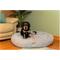 Show in main carousel: Armarkat Fluffy Round Cat Bed, Silver Gray, X-Large slide 4 of 9