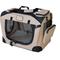 Show in main carousel: Armarkat Folding Soft Dog & Cat Crate & Carrier, Beige slide 4 of 8