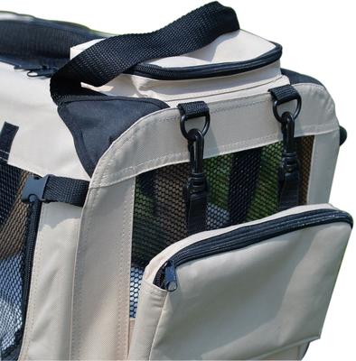 Show full view: Armarkat Folding Soft Dog & Cat Crate & Carrier, Beige slide 5 of 8