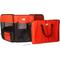 Show in main carousel: Armarkat Model PP002R Portable Soft-sided Dog & Cat Playpen, Black & Red, X-Large slide 3 of 10