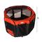 Show in main carousel: Armarkat Model PP002R Portable Soft-sided Dog & Cat Playpen, Black & Red, X-Large slide 8 of 10