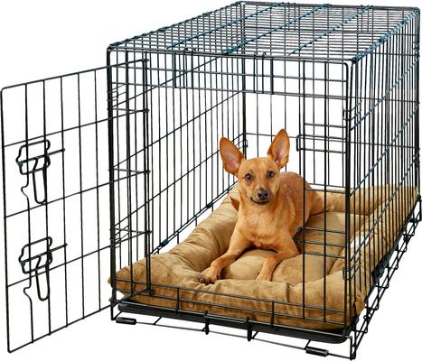 Show full view: Armarkat Pillow Dog Mat, Brown, Medium slide 2 of 12