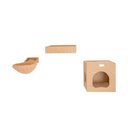 Armarkat Real Wood Cat Condo, Perch & Perch