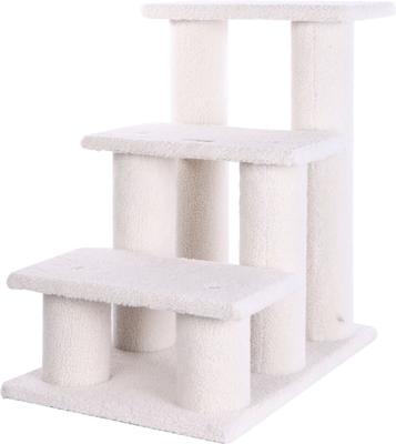 Show full view: Armarkat Real Wood Pet Steps, Ivory, 3 steps slide 2 of 11