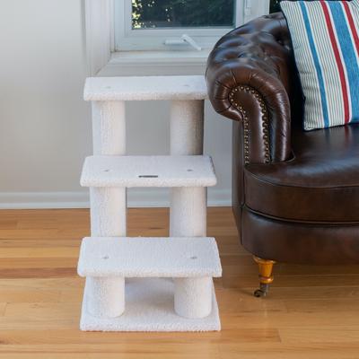 Show full view: Armarkat Real Wood Pet Steps, Ivory, 3 steps slide 5 of 11