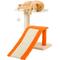 Show in main carousel: Armarkat Real Wood Sisal Carpet Ramp & Two-Level Platform Cat Tree, Beige & Orange slide 5 of 12