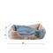 Show in main carousel: Armarkat Soft Nest Dog & Cat Bed, Navy Blue & Beige slide 8 of 10