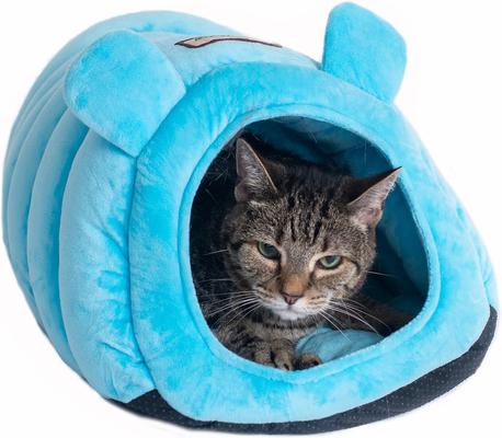 Show full view: Armarkat Tube Shape Cat Bed slide 2 of 10