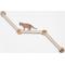 Show in main carousel: Armarkat Wall Mounted 24-in Sisal Climbing Cat Post Bridge, Natural Beige slide 1 of 10